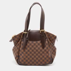 Pre Owned Louis Vuitton Damier Ebene Canvas Verona MM Bag