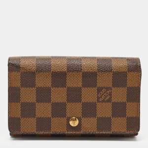 Louis Vuitton Monogram Canvas Porte Monnaie Tresor Wallet