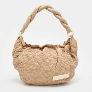 Louis Vuitton Ecru Monogram Leather Limited Edition Olympe Nimbus GM Bag