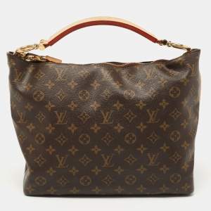 Pre Owned Louis Vuitton Monogram Canvas Sully PM Bag