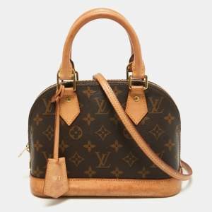 Pre Owned Louis Vuitton Monogram Canvas Alma BB Bag