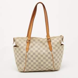 Pre Owned Louis Vuitton Damier Azur Totally PM Bag