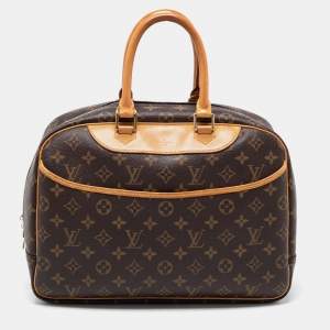 Pre Owned Louis Vuitton Monogram Canvas Deauville Bag