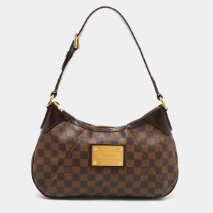 Pre Owned Louis Vuitton Damier Ebene Canvas Thames PM Bag