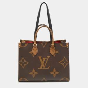 Pre Owned Louis Vuitton Reverse Monogram Canvas Giant Onthego MM Bag
