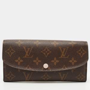 Louis Vuitton Rose Ballerine Monogram Canvas Emilie Wallet