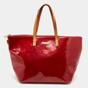 Louis Vuitton Pomme D’amour Monogram Vernis Bellevue GM Bag