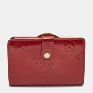 Louis Vuitton Pomme D’amour Monogram Vernis Portefeuille Viennois Wallet