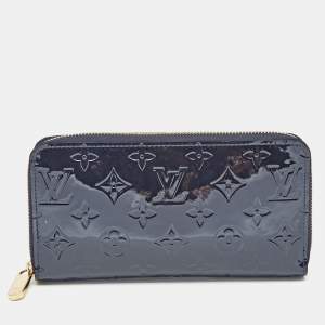 Louis Vuitton Blue Infini Monogram Vernis Zippy Wallet