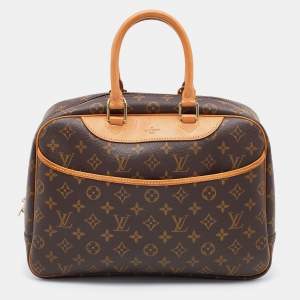 Pre Owned Louis Vuitton Monogram Canvas Deauville Bag