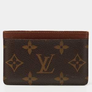 Louis Vuitton Armagnac Monogram Canvas Card Holder