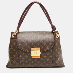 Pre Owned Louis Vuitton Aurore Monogram Canvas Olympe Bag