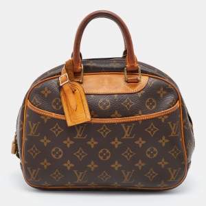 Pre Owned Louis Vuitton Monogram Canvas Trouville Bag