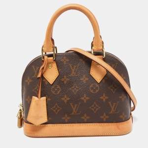 Pre Owned Louis Vuitton Monogram Canvas Alma BB Bag