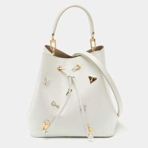 Pre Owned Louis Vuitton White Epi Leather Lovelock NeoNoe MM Bag