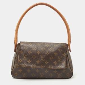 Pre Owned Louis Vuitton Monogram Canvas Looping PM Bag