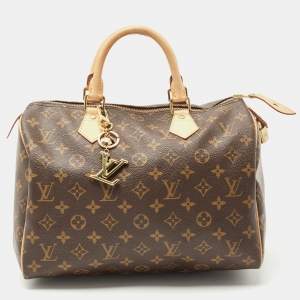 Pre Owned Louis Vuitton Monogram Canvas Speedy 30 Bag