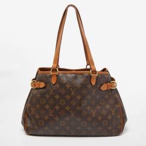 Pre Owned Louis Vuitton Monogram Canvas Batignolles Horizontal Bag