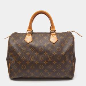 Pre Owned Louis Vuitton Monogram Canvas Speedy 30 Bag