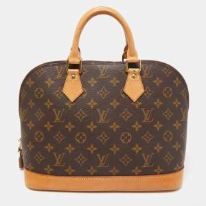 Pre Owned Louis Vuitton Monogram Canvas Alma MM Bag