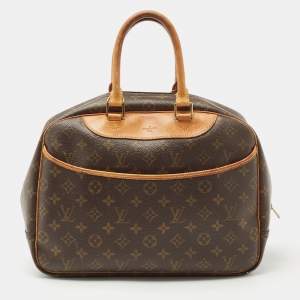 Pre Owned Louis Vuitton Monogram Canvas Deauville Bag
