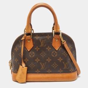 Pre Owned Louis Vuitton Monogram Canvas Alma BB Bag