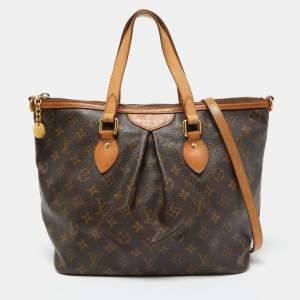 Pre Owned Louis Vuitton Monogram Canvas Palermo PM Bag