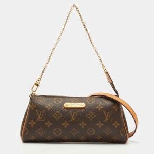 Pre Owned Louis Vuitton Monogram Canvas Eva Pochette Bag