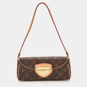 Pre Owned Louis Vuitton Monogram Canvas Beverly Clutch Bag