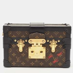 Pre Owned Louis Vuitton Monogram Canvas Petite Malle Bag