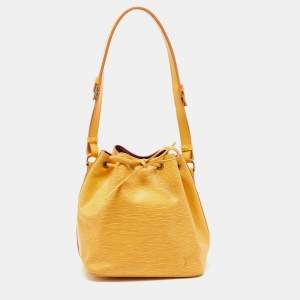 مملوكة مسبقًا Louis Vuitton Tassil Yellow Epi Leather Neonoe Bag