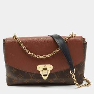 Pre Owned Louis Vuitton Caramel Monogram Canvas and Leather Saint Placide Bag