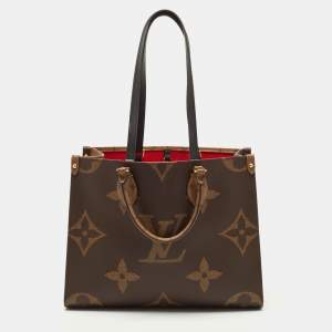 Pre Owned Louis Vuitton Reverse Monogram Canvas Giant Onthego MM Bag
