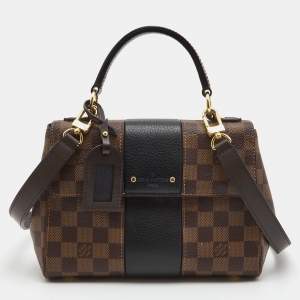 Pre Owned Louis Vuitton Damier Ebene Bond Street BB Bag