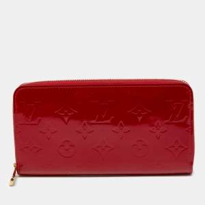 Louis Vuitton Pomme D’amour Monogram Vernis Zippy Wallet