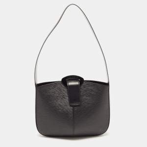 Pre Owned Louis Vuitton Black Epi Leather Reverie Bag