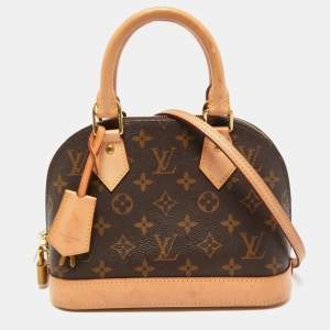 Pre Owned Louis Vuitton Monogram Canvas Alma BB Bag