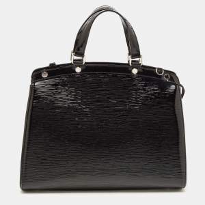 Pre Owned Louis Vuitton Black Electric Epi Leather Brea GM Bag