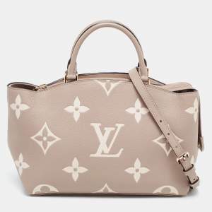 مملوكة مسبقًا Louis Vuitton Bicolor Monogram Empriente Leather Patit Palais Bag