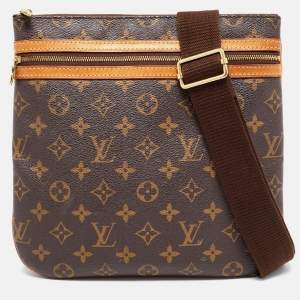Pre Owned Louis Vuitton Monogram Canvas Pochette Bosphore Messenger Bag