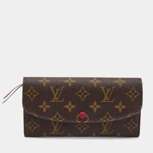 Louis Vuitton Fuchsia Monogram Canvas Emilie Wallet