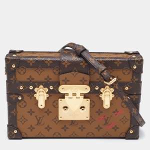 Pre Owned Louis Vuitton Monogram Canvas Petite Malle Bag