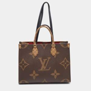 Pre Owned Louis Vuitton Reverse Monogram Canvas Giant Onthego MM Bag