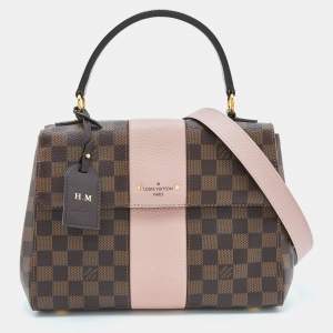 Pre Owned Louis Vuitton Magnolia Damier Ebene Canvas Bond Street Bag