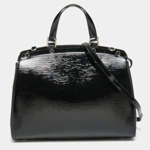 Pre Owned Louis Vuitton Black Electric Epi Leather Brea GM Bag