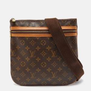 Pre Owned Louis Vuitton Monogram Canvas Pochette Bosphore Messenger Bag