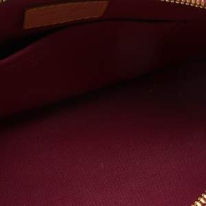 Pre Owned Louis Vuitton Indian Rose Monogram Vernis Alma BB Bag