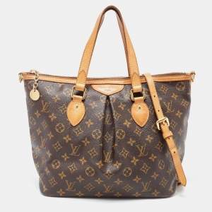 Pre Owned Louis Vuitton Monogram Canvas Palermo PM Bag
