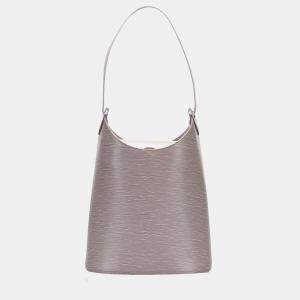 Louis Vuitton grey Epi Sac Verseau Shoulder Bag