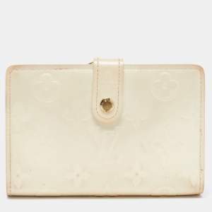 Louis Vuitton Perle Monogram Vernis French Wallet